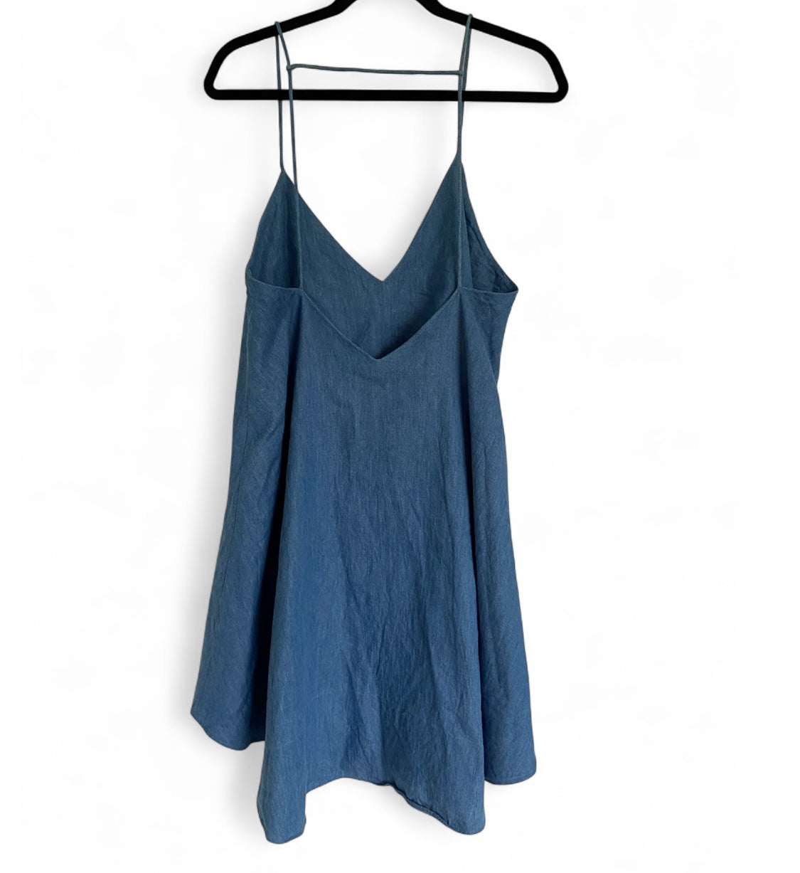 Blue Low Back Summer Dress (M/L)