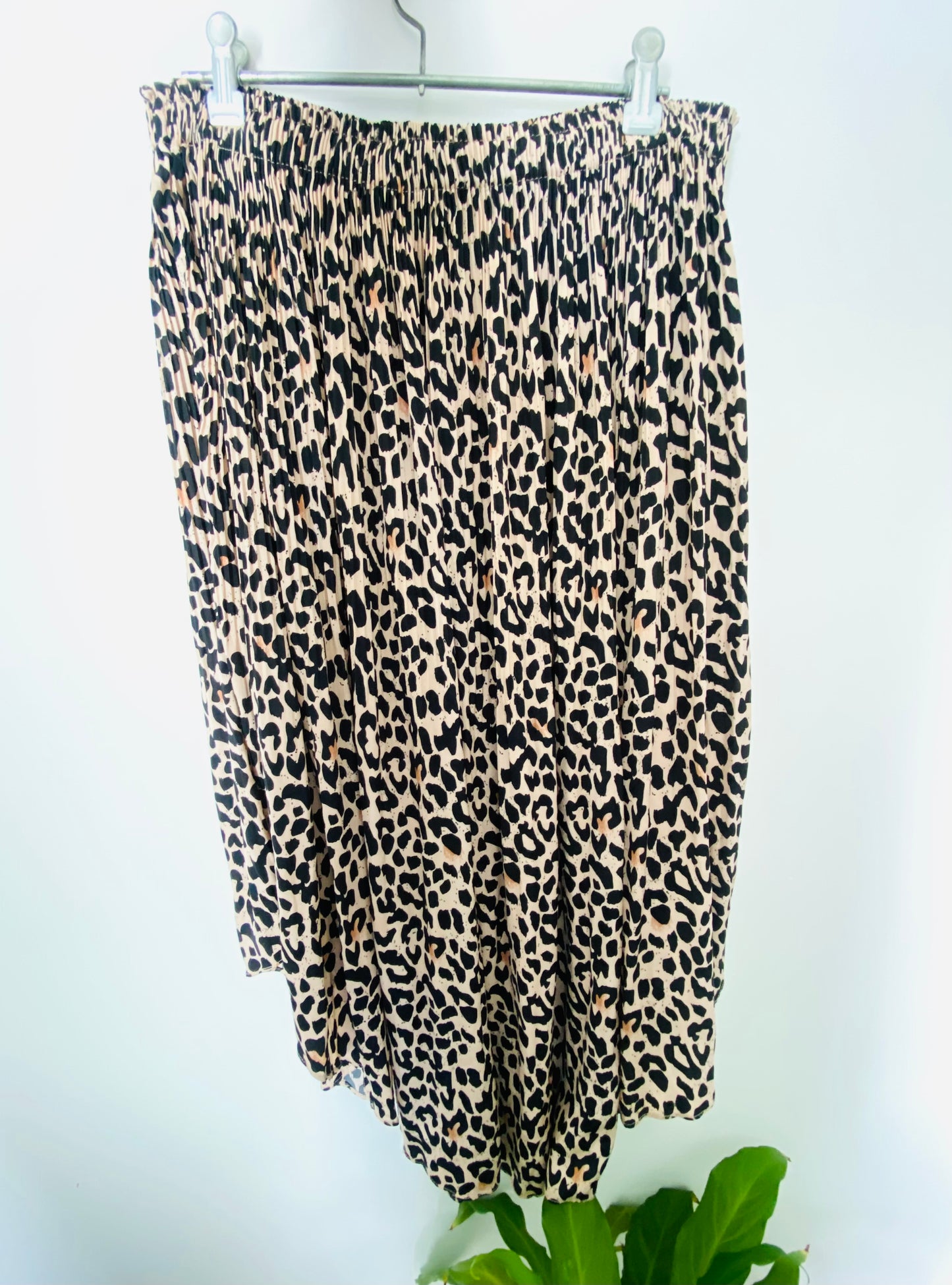 The Others Animal Print Skirt (M)