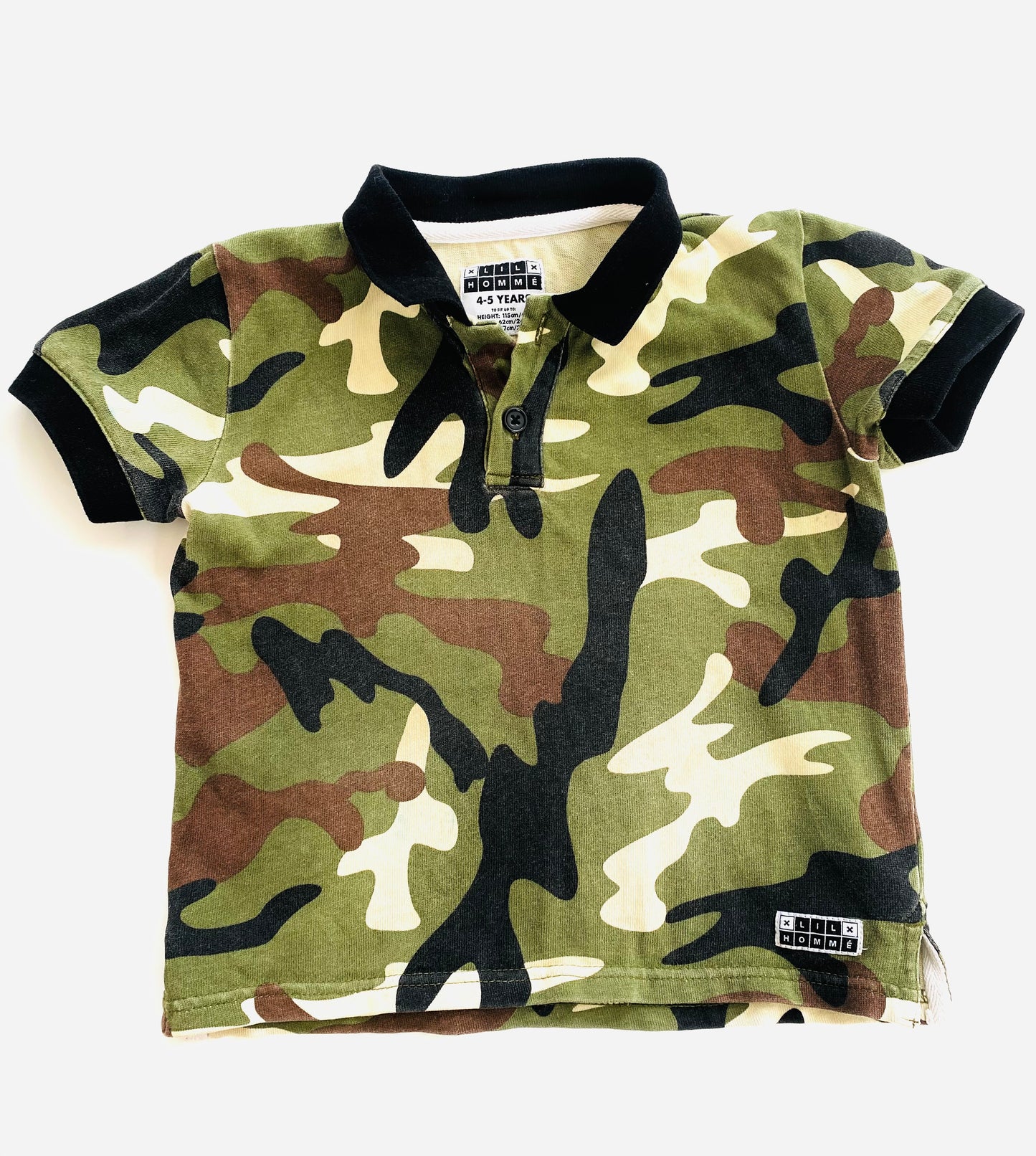Lil Homme Camo Tee (3YR)