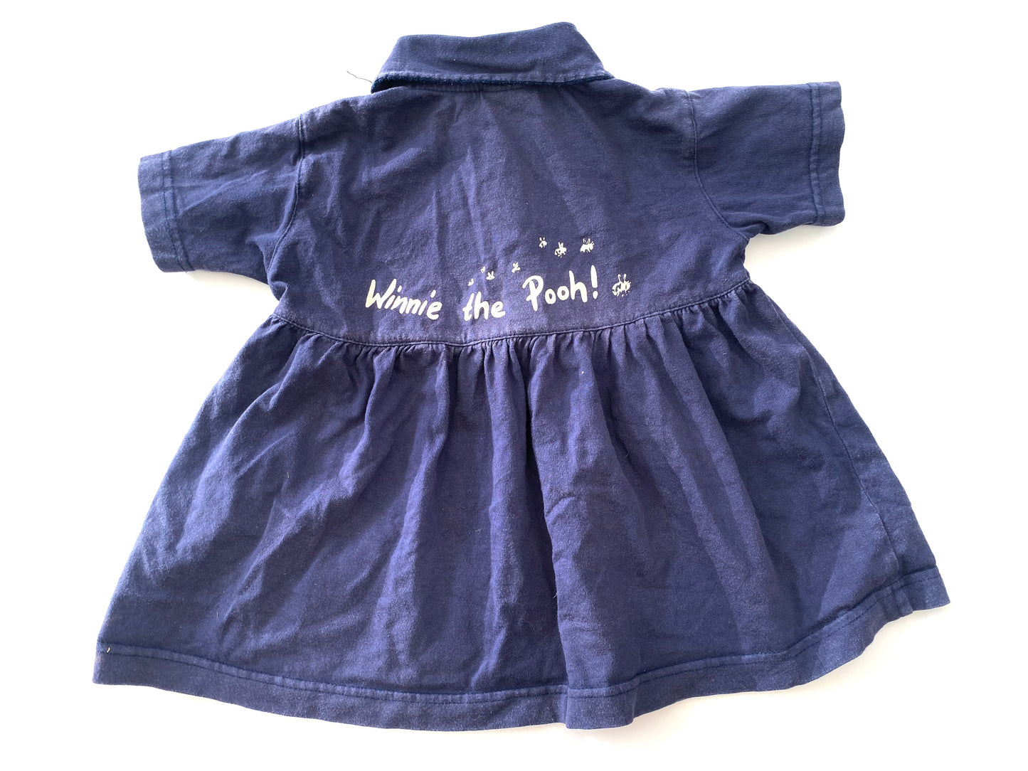 Vintage Navy Winnie the Pooh Dress (1YR)