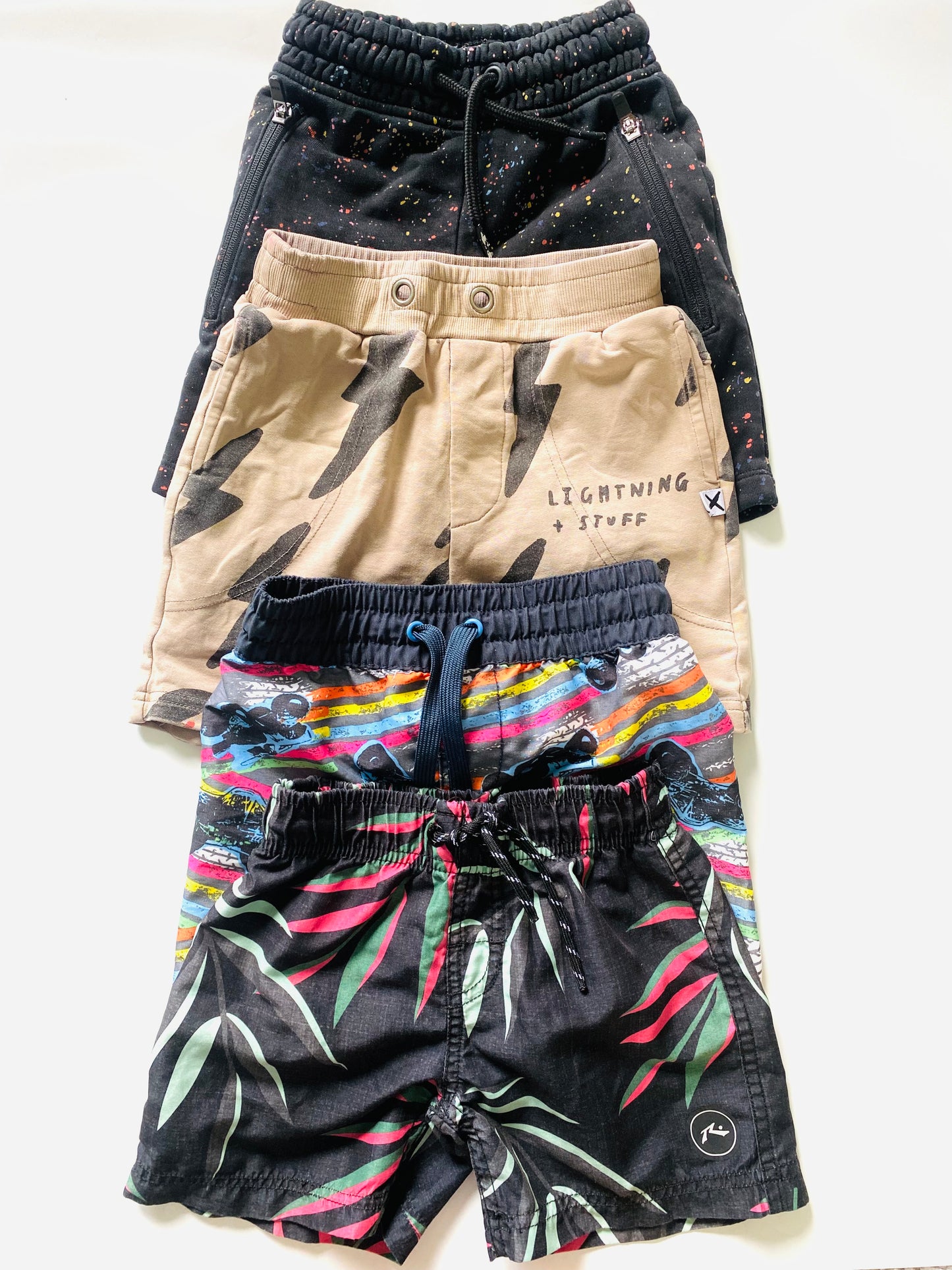 Boys Shorts Bundle - Minti / Next / Rusty (4YR)