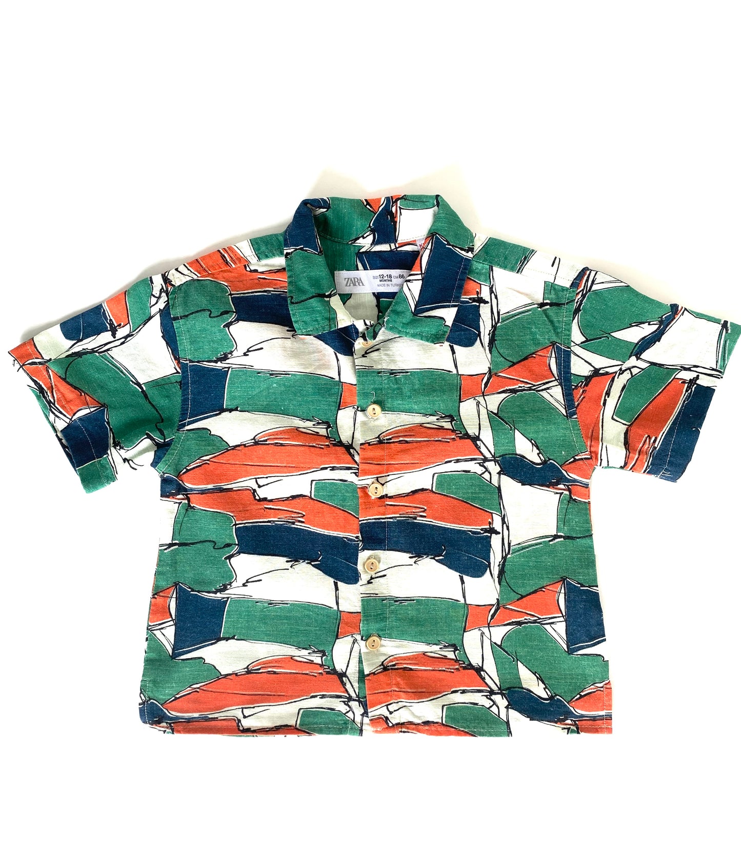 Zara Button Up (1YR / 2YR)