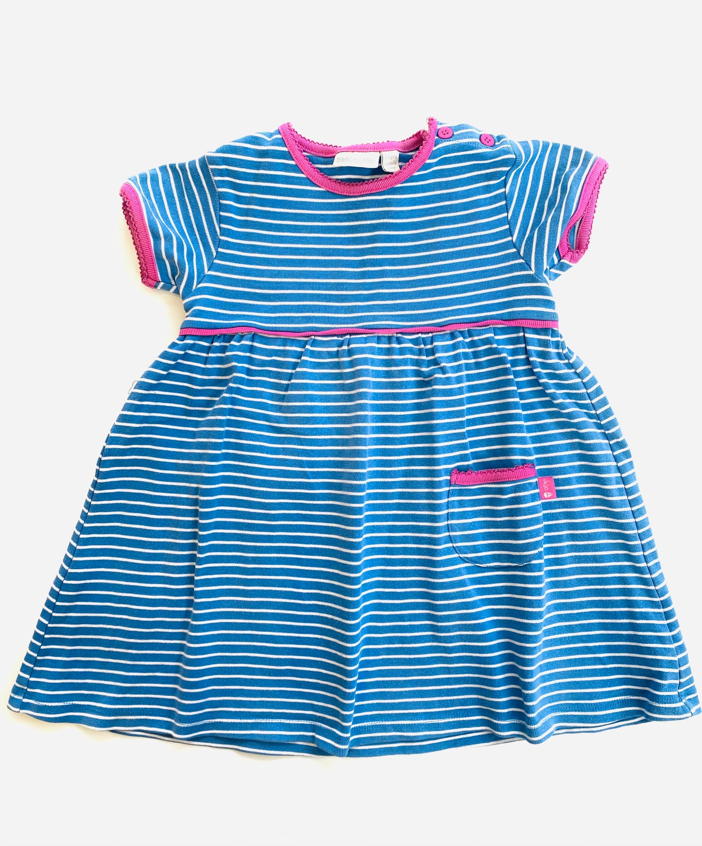 Jojo Maman Bebe Stripe Dress (2YR)