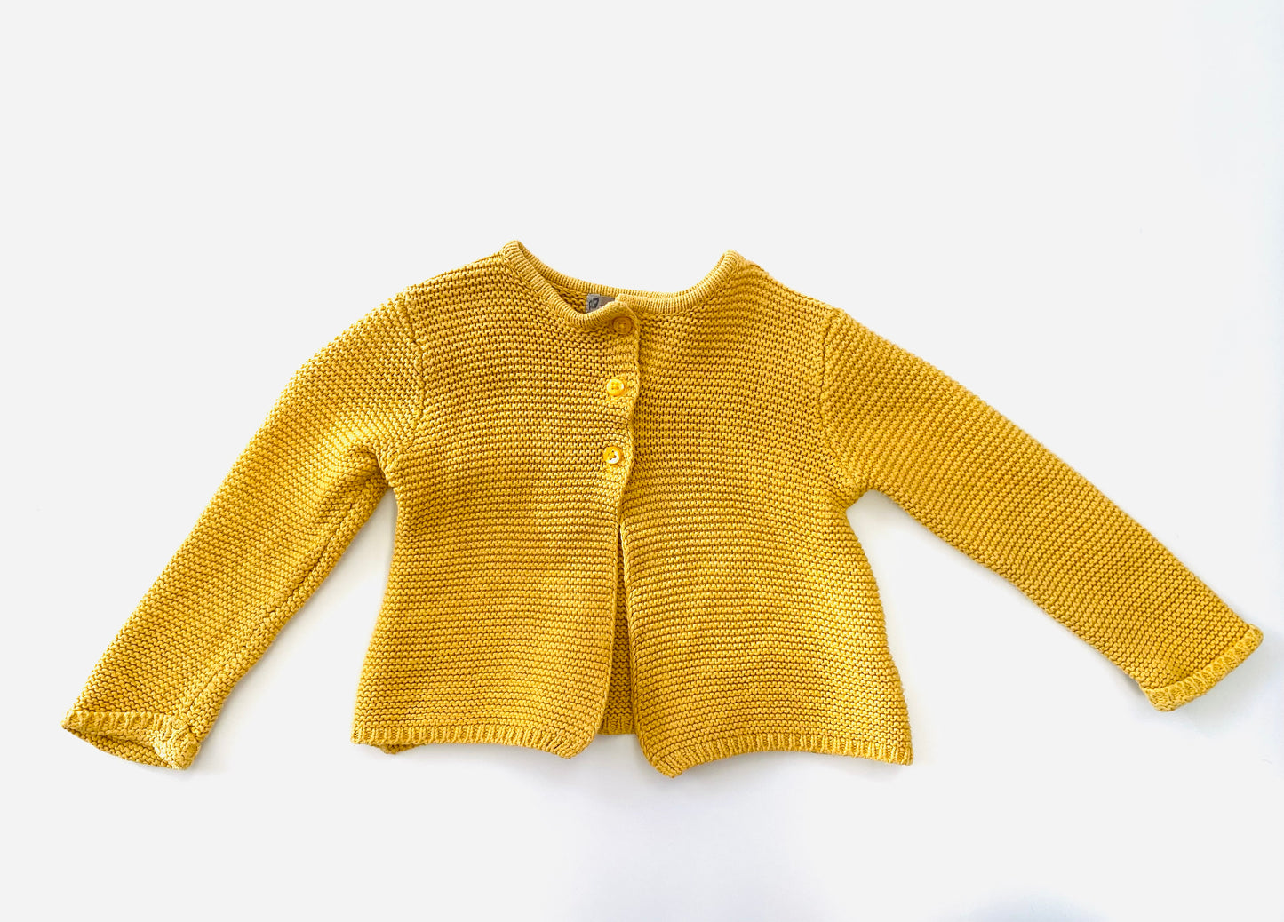 Yellow Knit Cardi (6-12m)
