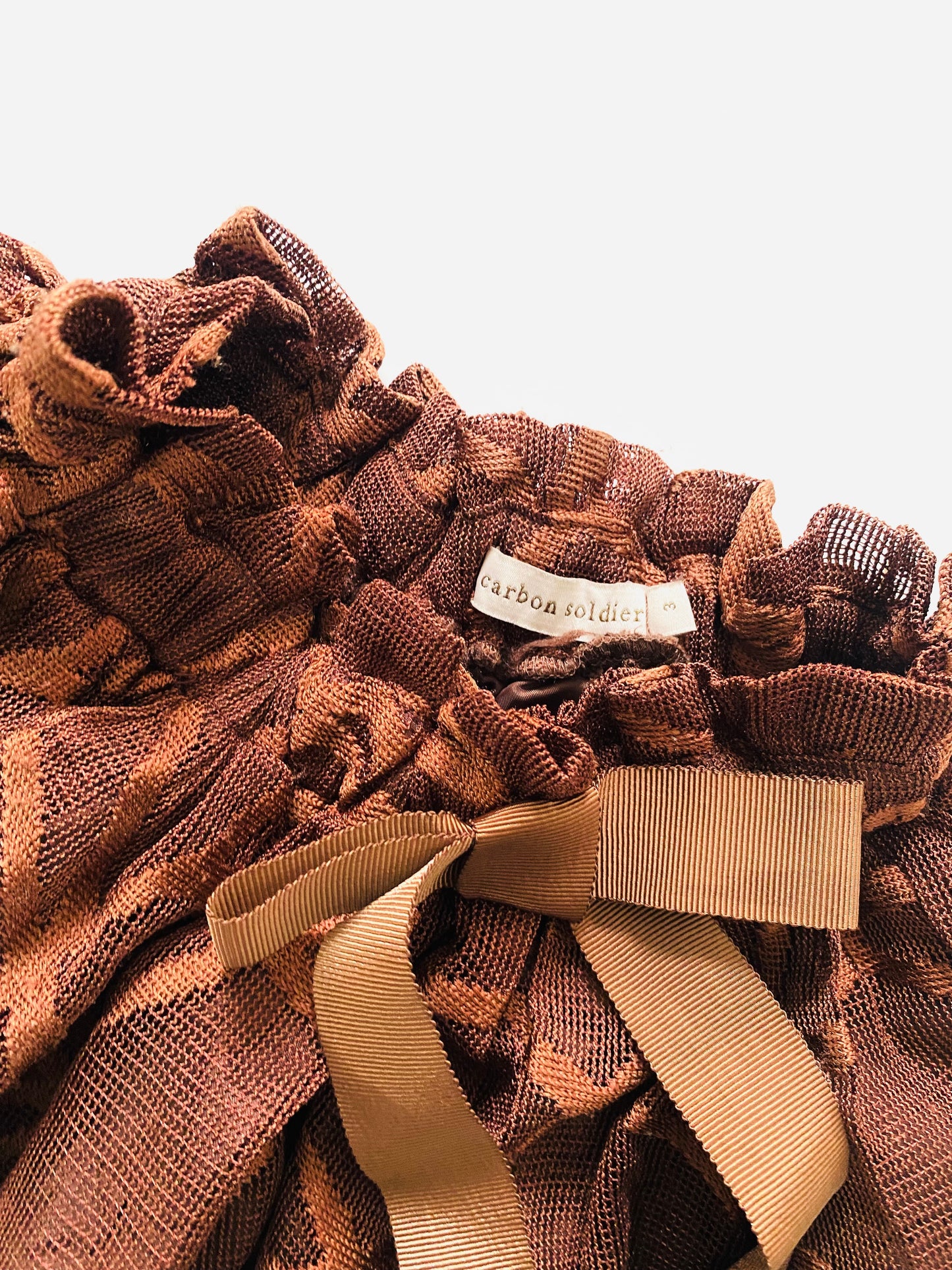 Carbon Soldier Brown Skirt (3YR)