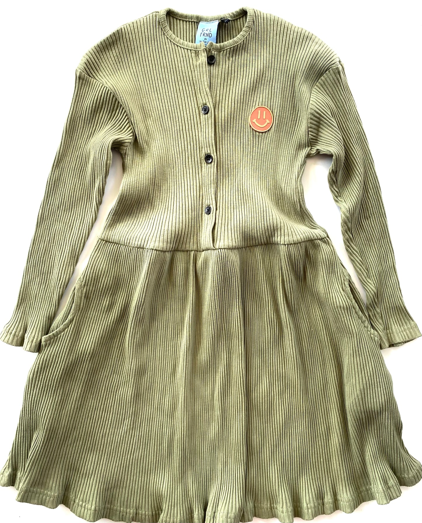 The Girl Club Ribbed Dress (7YR)