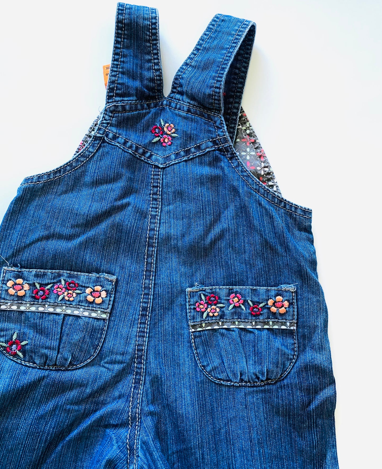 Pumpkin Patch Overalls (3-6m)