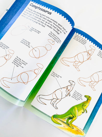 I Can Draw Dinosaurs Book