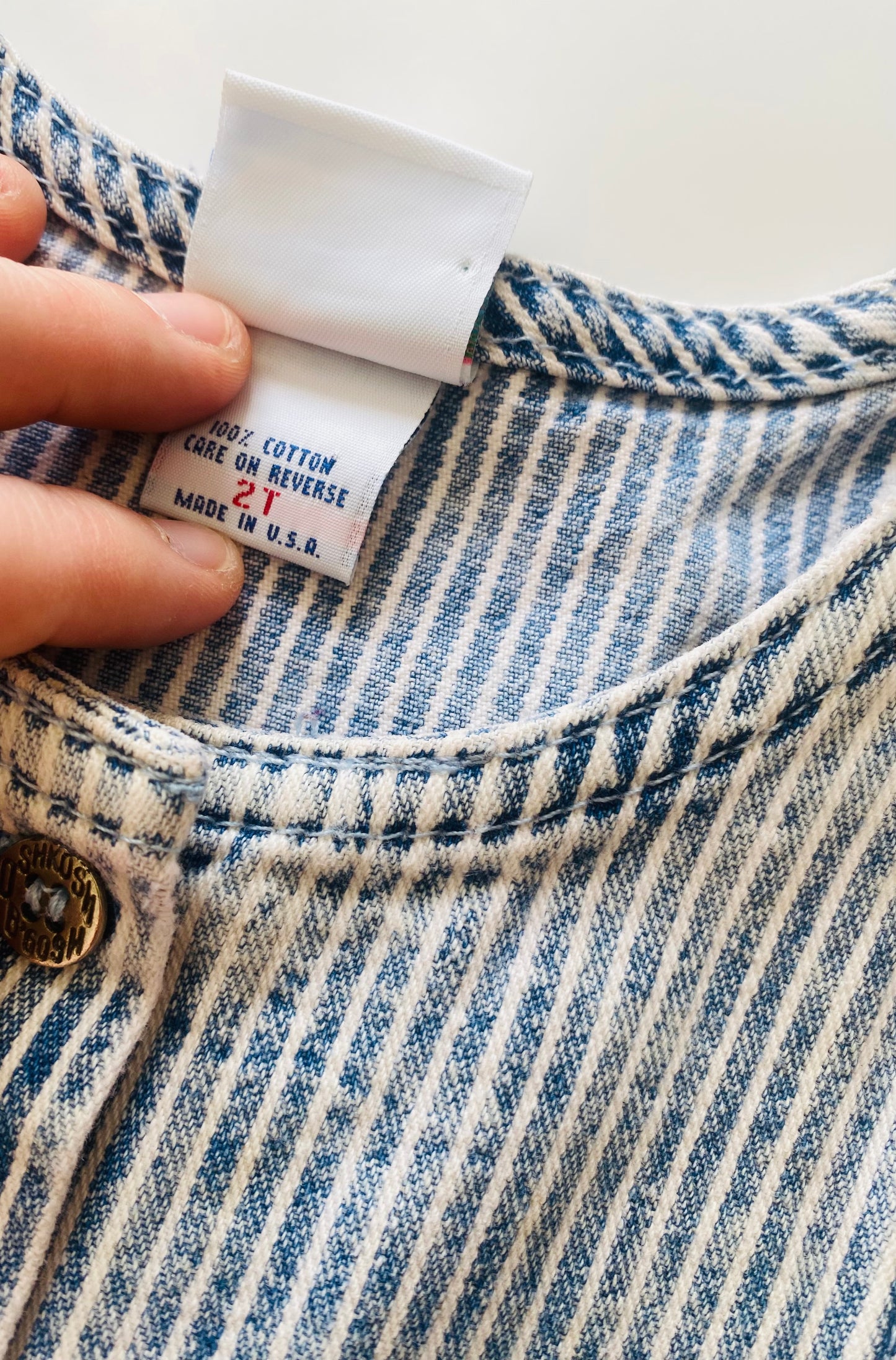 Vintage 90’s Oshkosh Dress Made in USA (2YR)