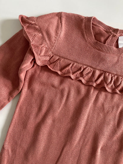 Knit Frill Dress (2YR)