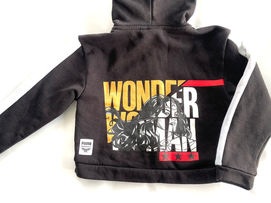 Puma Wonderwoman Crop Hoodie (5YR)