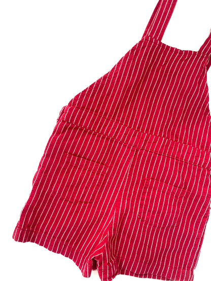 Red Stripe Shortalls (2YR)