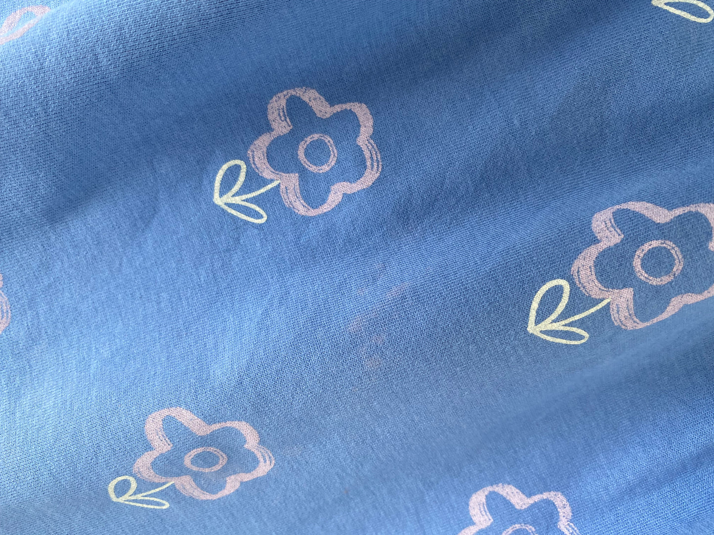 Blue Floral Dress (7YR)