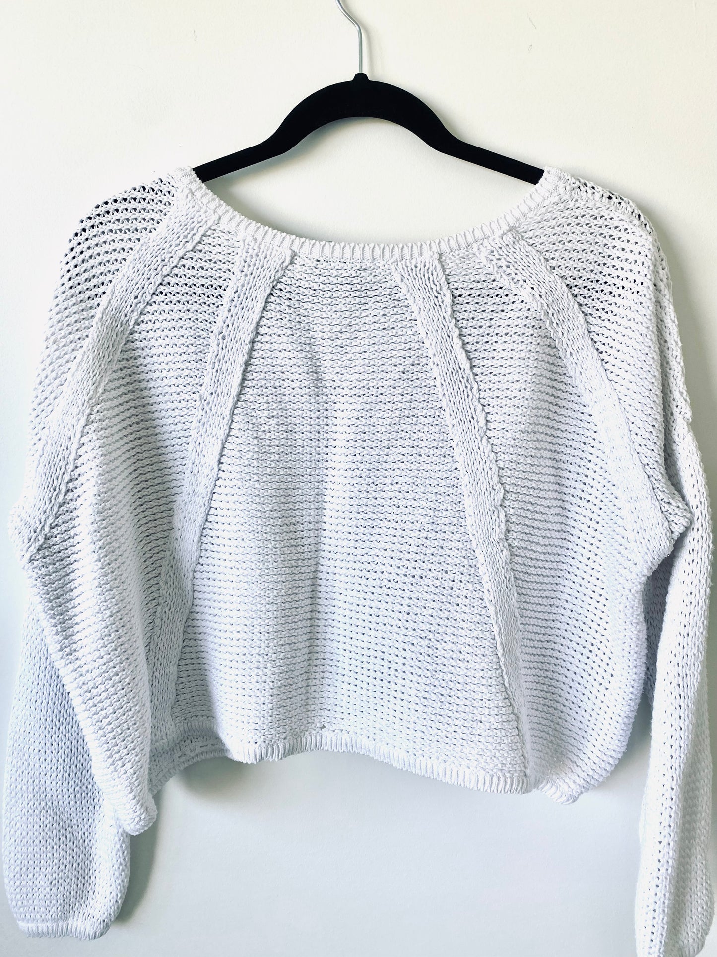 Witchery White Crop Knit (M)