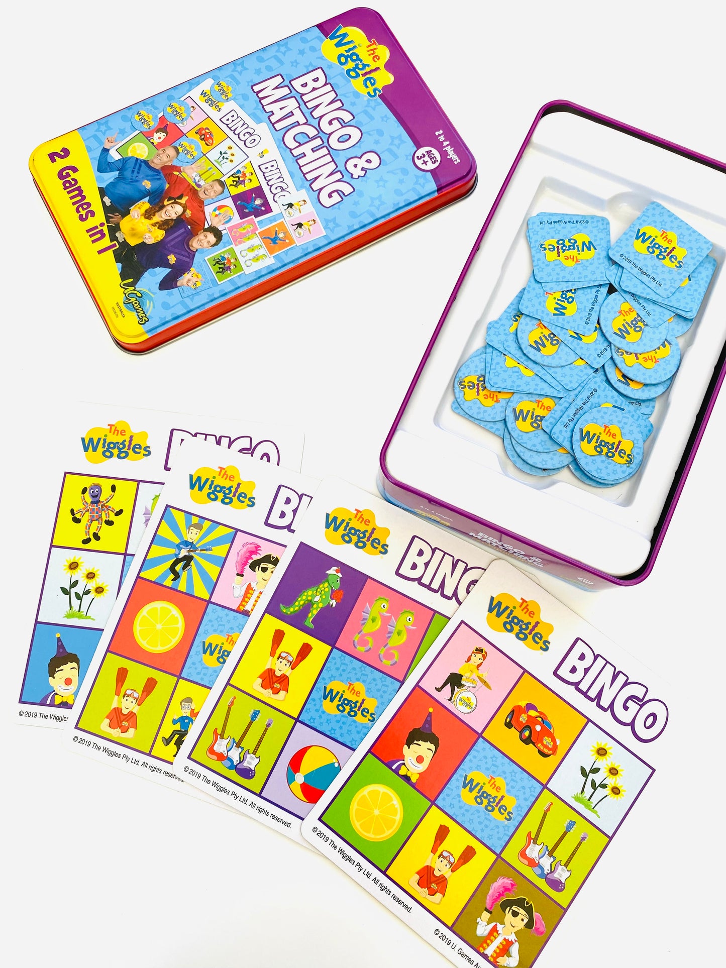 Wiggles Bingo & Matching