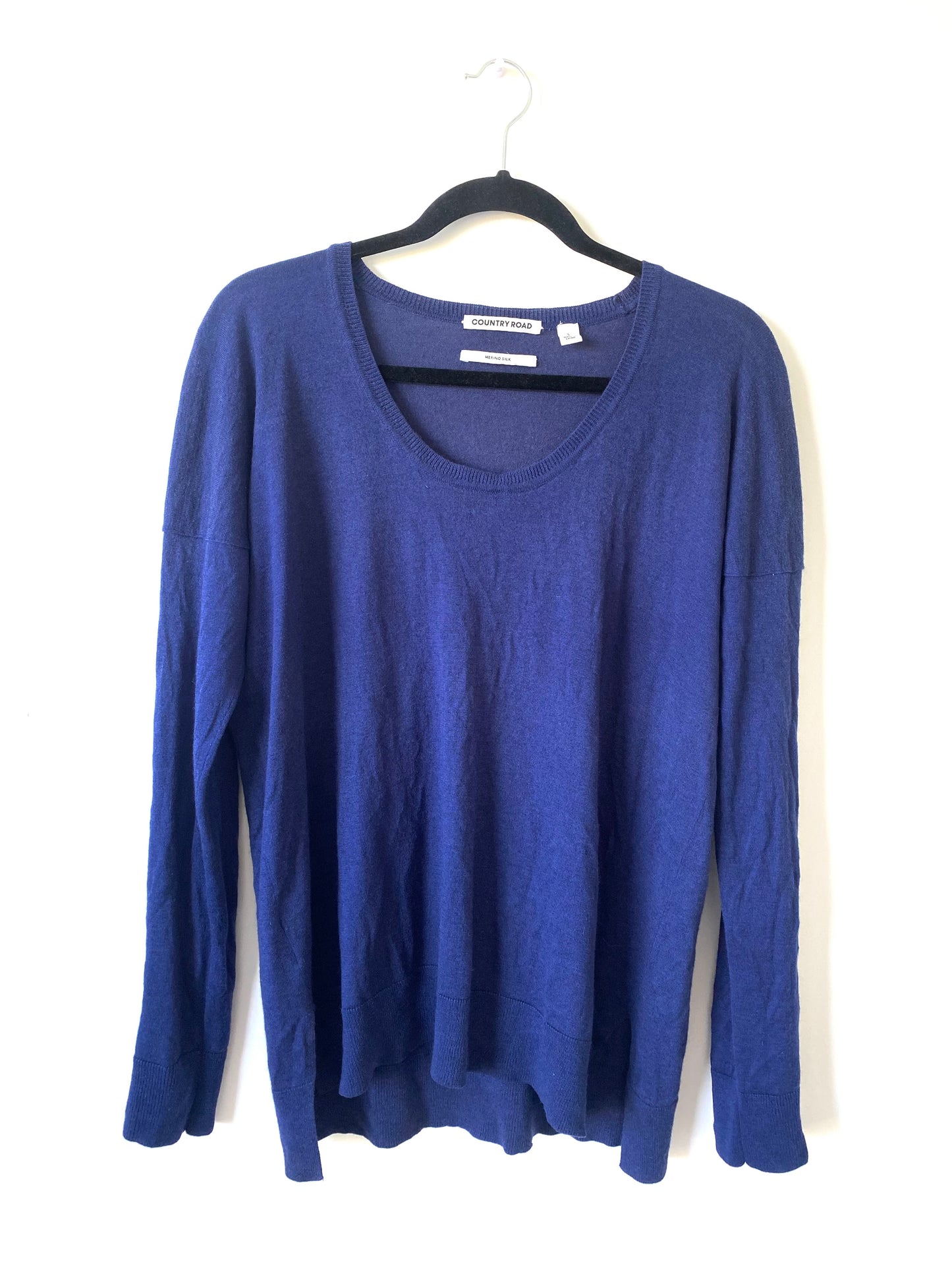 Country Road Merino Silk Sweater (L)