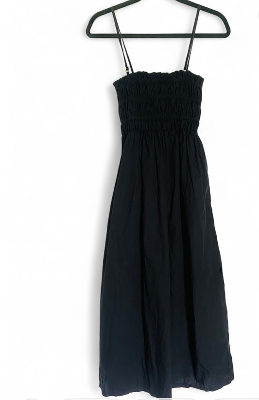 Black Midi / Maxi Dress (8-10)