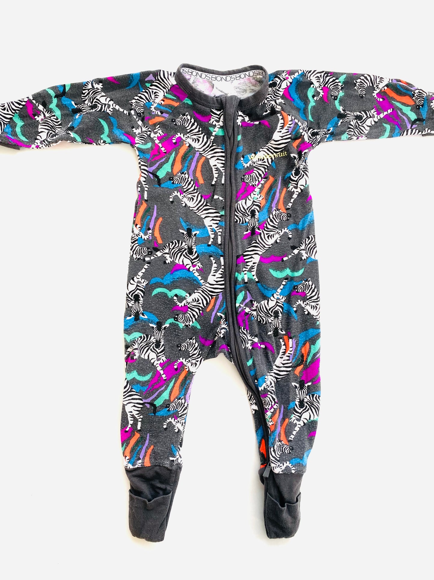 Bonds Zebra Wondersuit (3-6m)