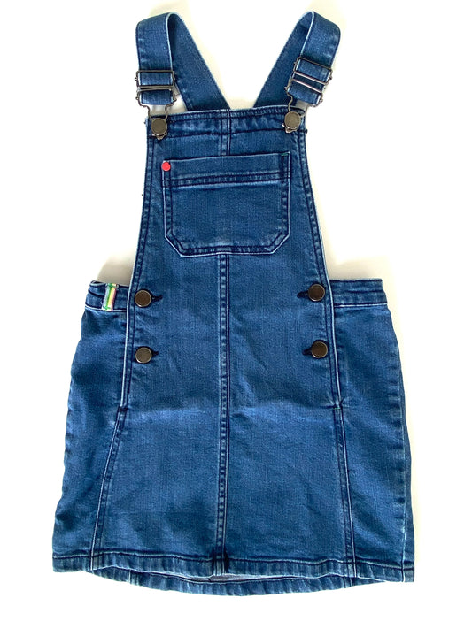 Joules Midblue Pinafore (6YR)