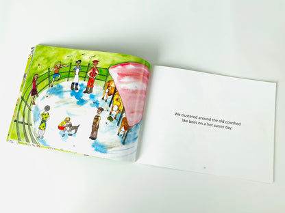 The Day Dad Blew Up the Cowshed Book