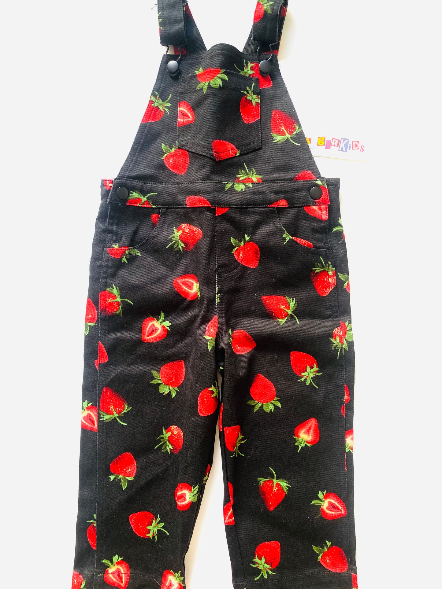 Dangerkids Strawberry Overalls (2YR)