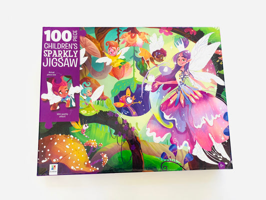 100 Piece Sparkly Fairy Puzzle