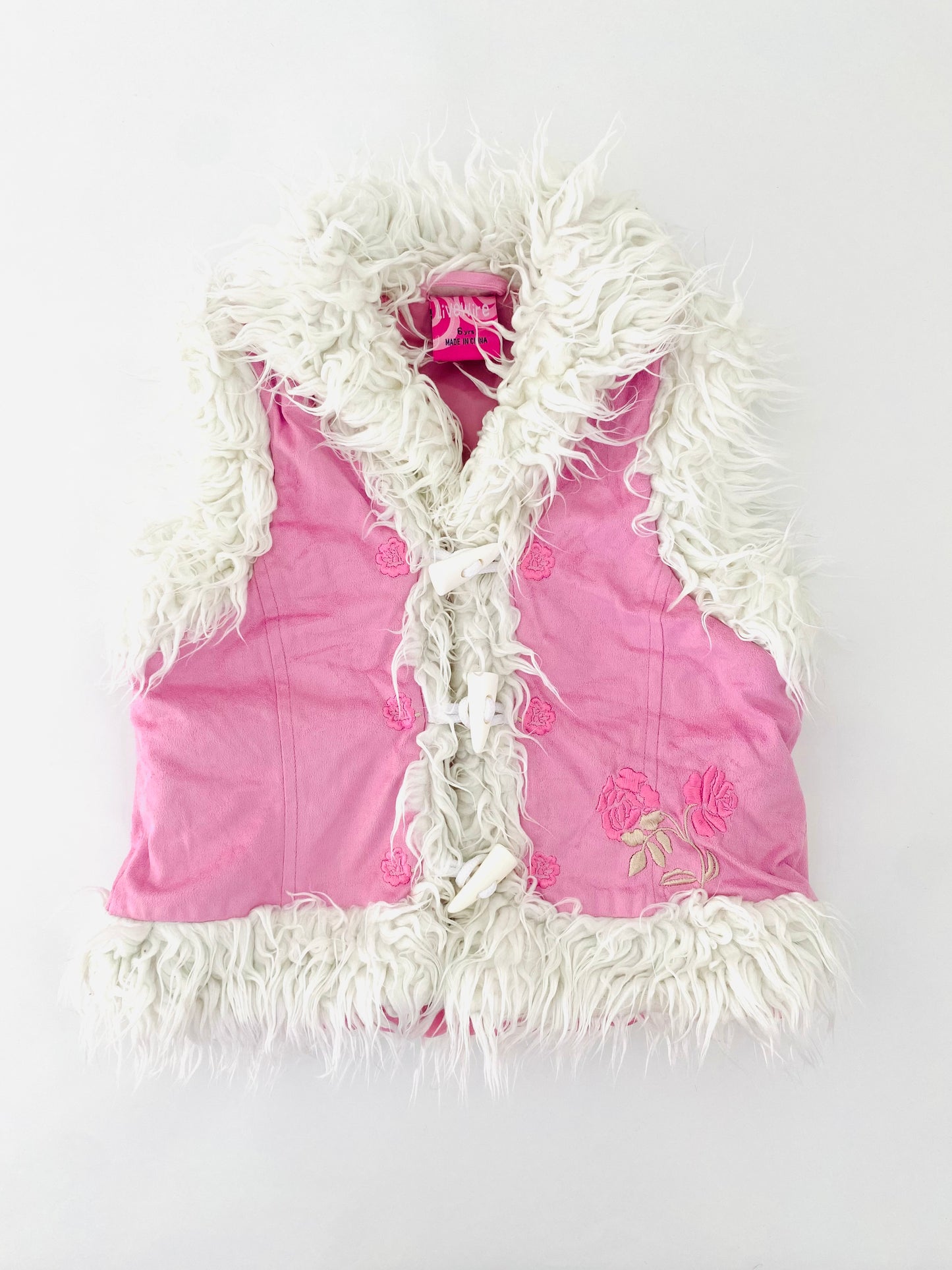 Vintage Livewire Fluffy Vest (6YR)