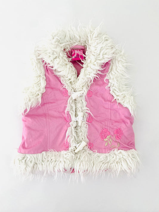 Vintage Livewire Fluffy Vest (6YR)