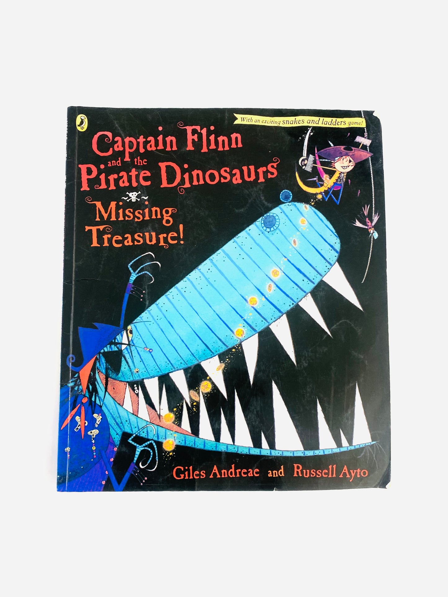 Captain Flinn and the Pirate Dinosaurs Missing Treasure Book