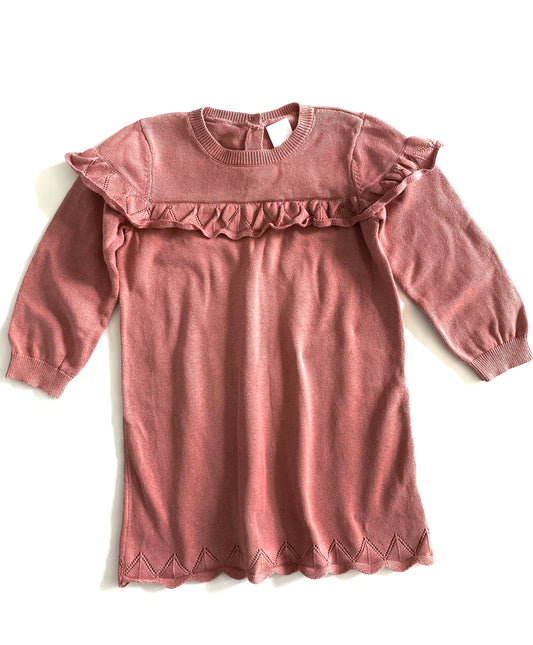 Knit Frill Dress (2YR)