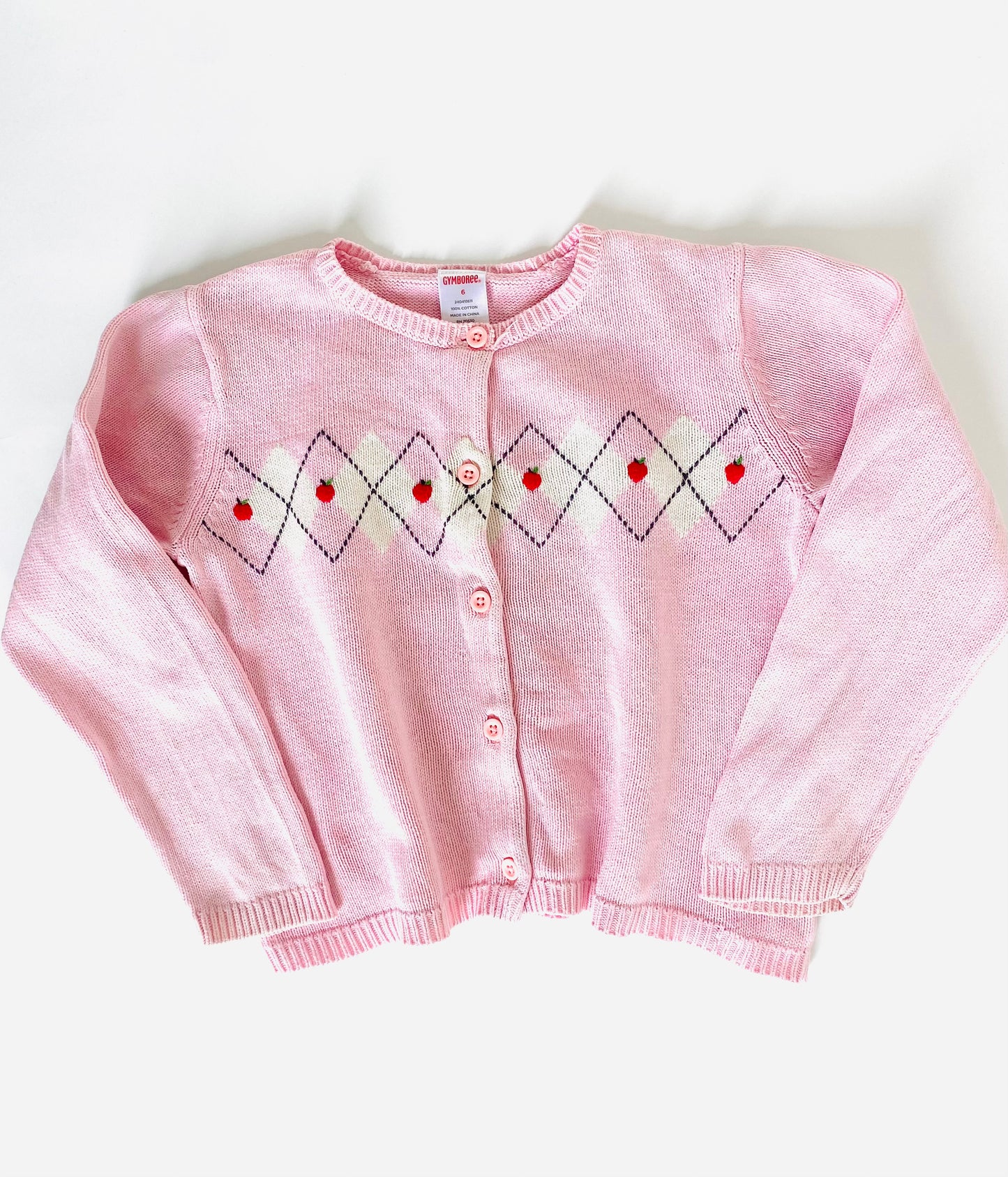 Gymboree Apple Cardi (6YR)