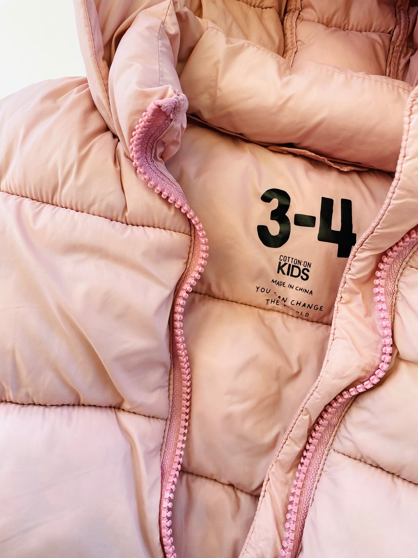 Pink Puffer Jacket (3YR)