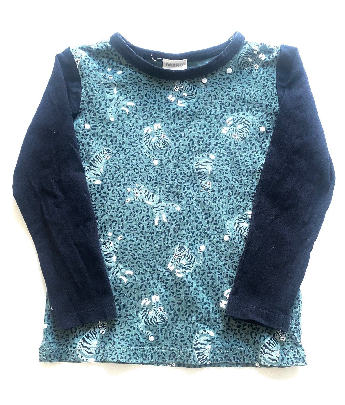 Milky Tiger Raglan Tee (3YR)