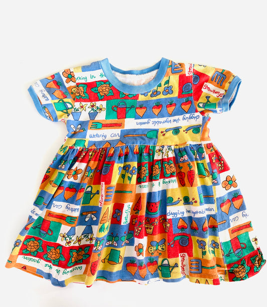 Vintage Garden Dress (1YR / 2YR)