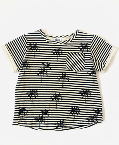 Milky Palm Tree Tee (4YR)