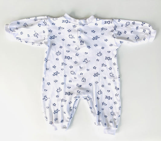 Vintage Ladybird Onesie (6-12m)