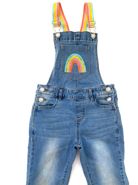 Mac + Ellie Rainbow Overalls (5YR)