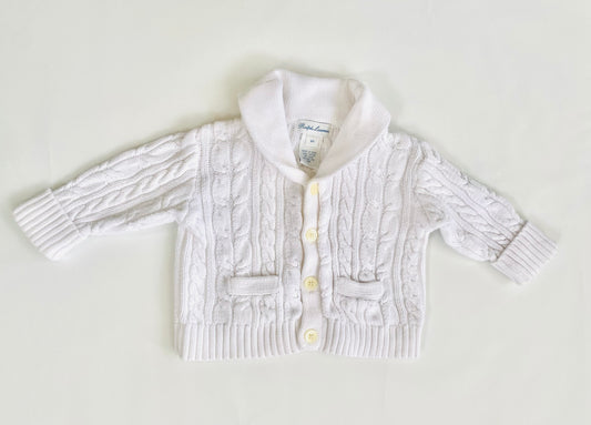 Ralph Lauren Cable Knit Cardi (0-3m)