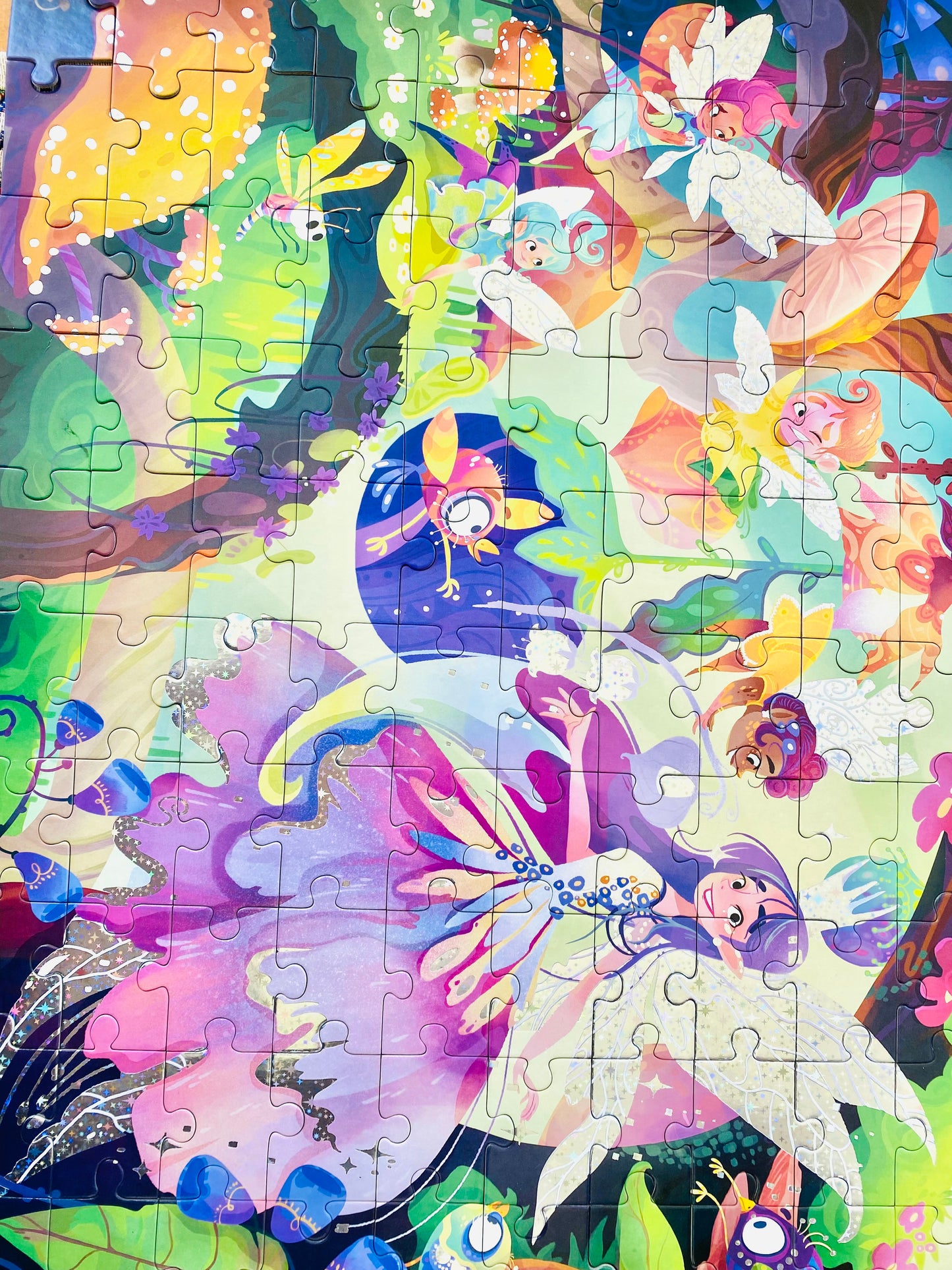 100 Piece Sparkly Fairy Puzzle