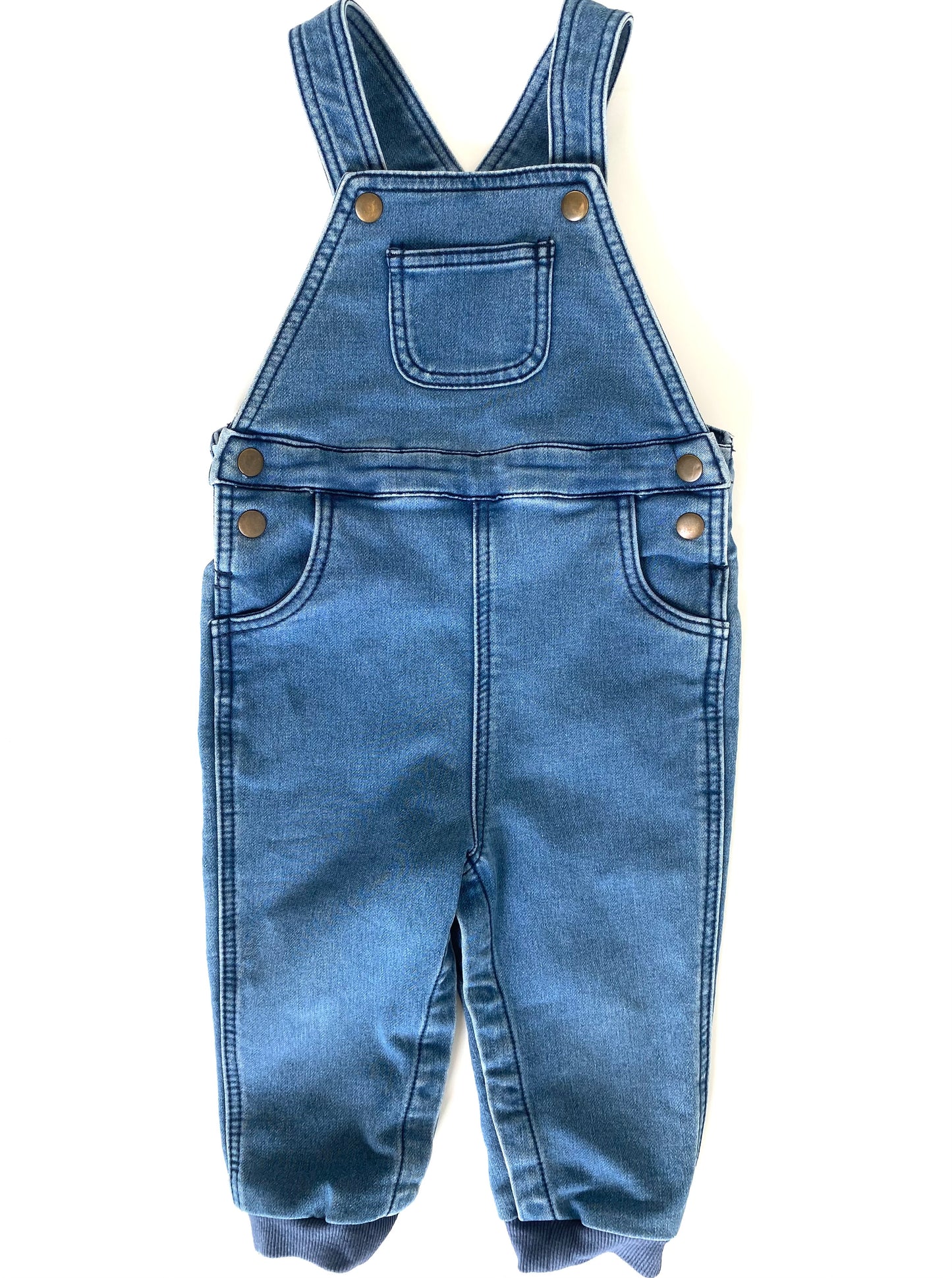 Teeny Weeny Denim Overalls (2YR)