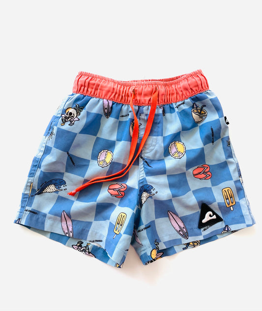 Hello Stranger Blue Shorts (4YR)