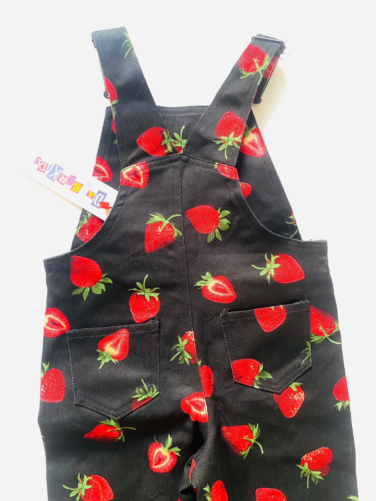 Dangerkids Strawberry Overalls (2YR)