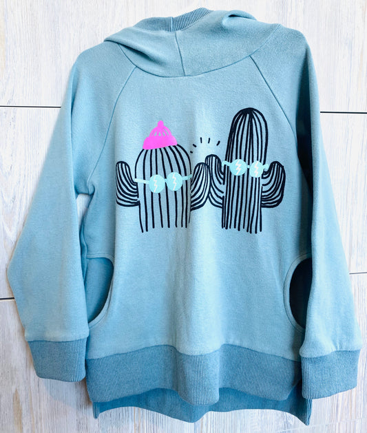 Minti Cactus Friends Hoodie (6YR)
